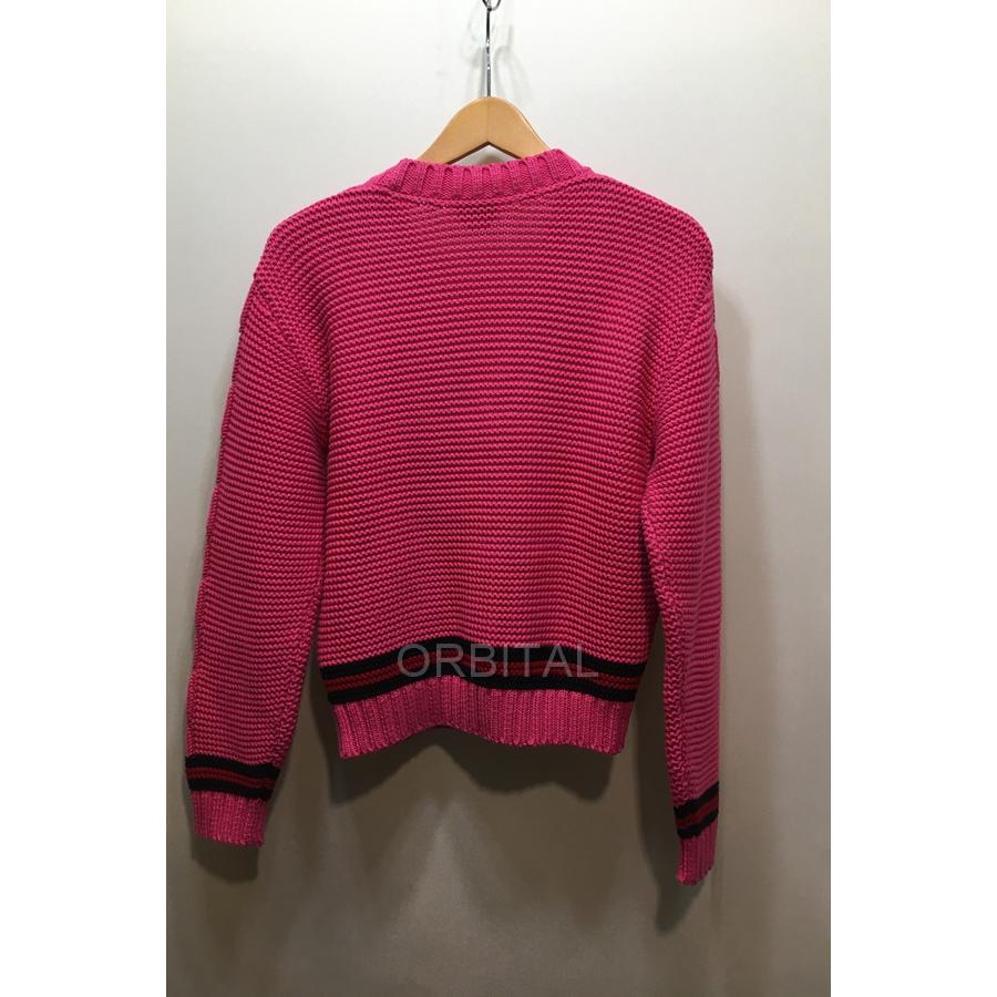 ブランド 経堂) GUCCI グッチ コットンケーブルカーディガン V