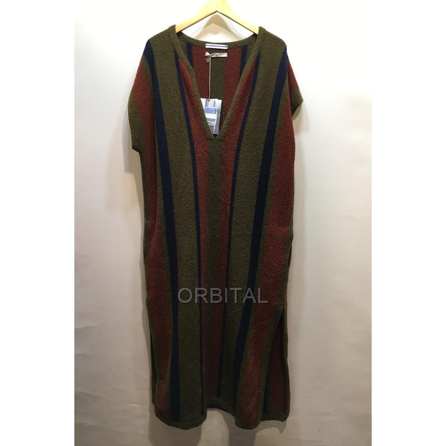 ブランド 経堂)Cristaseya クリスタセヤ カフタンドレス ニット  