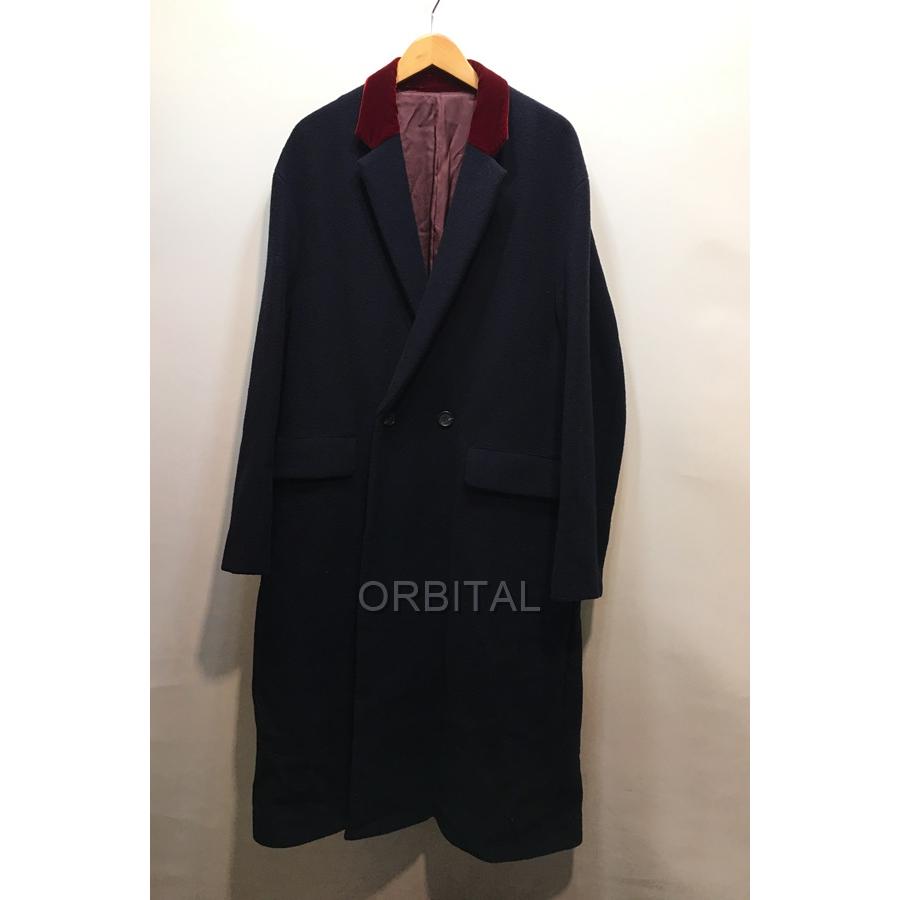 ブランド 経堂) UNDERCOVER アンダーカバー 18AW ベロア襟チェスター