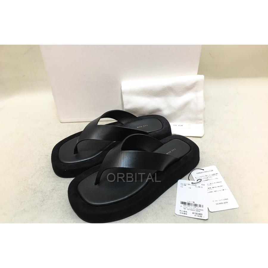 THE ROW 経堂) ザ ロウ GINZA THONG MULES サンダル F1138-L6525  