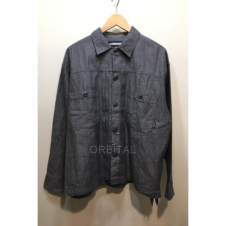 NEIGHBORHOOD / 22AW/CHAMBRAY TYPE-2 SH LS/長袖シャツ/M/222TSNH-SHM05 ブランド 経堂) NEIGHBORHOOD ネイバーフッド 22AW CHAMBRAY TYPE-2 SH