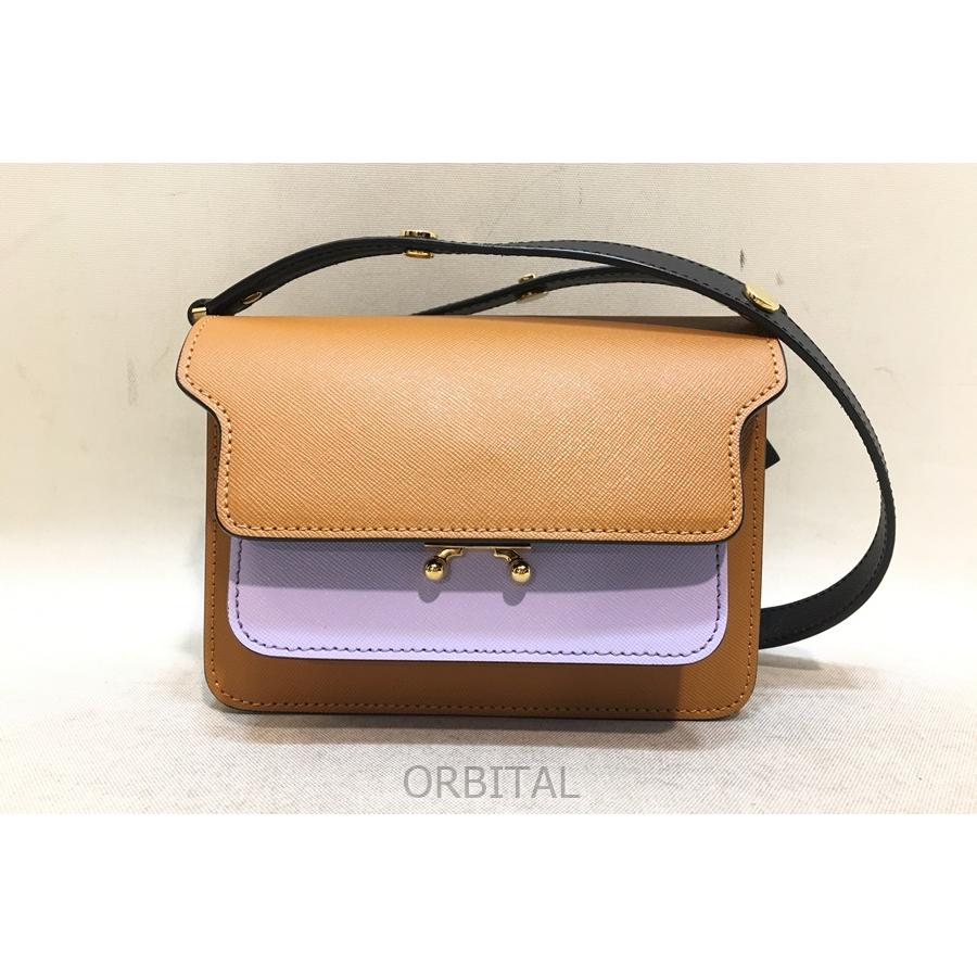 MARNI トランクバックショルダーミニ ブラウン MARNI マルニ トランク 