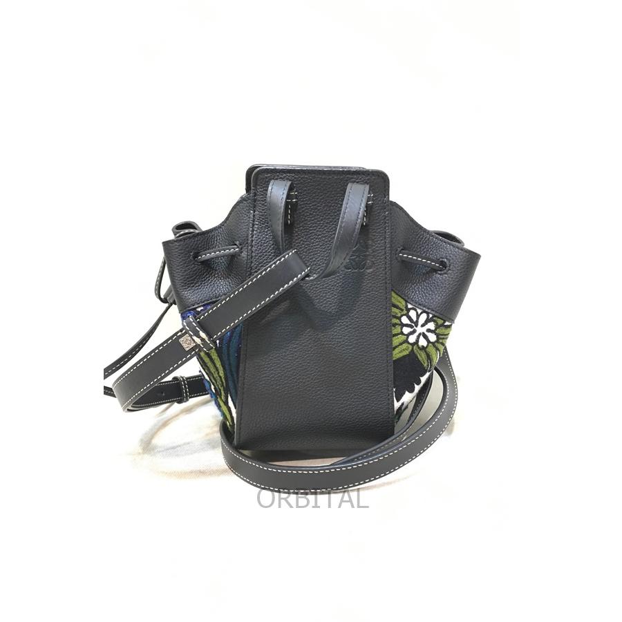 LOEWE 経堂) ロエベ ハンモックミニ ドローストリング フローラル  