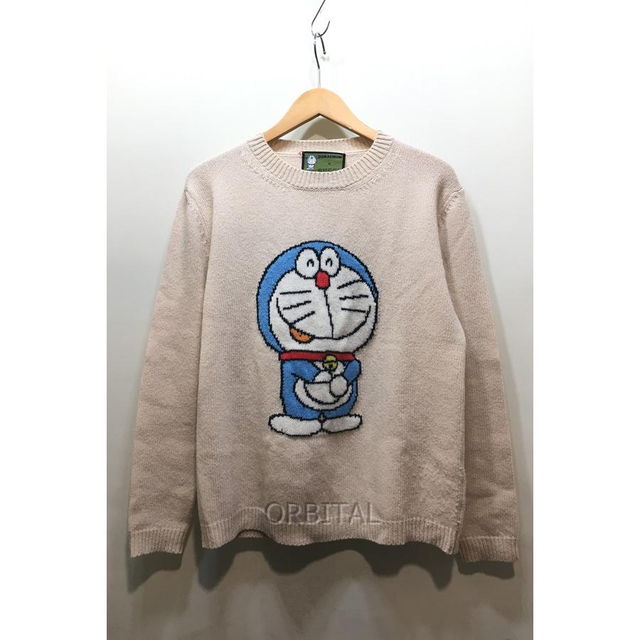 経堂) ドラえもん x グッチ GUCCI ウールニット セーター ライト 経堂) ドラえもん x グッチ GUCCI ウールニット セーター ライト
