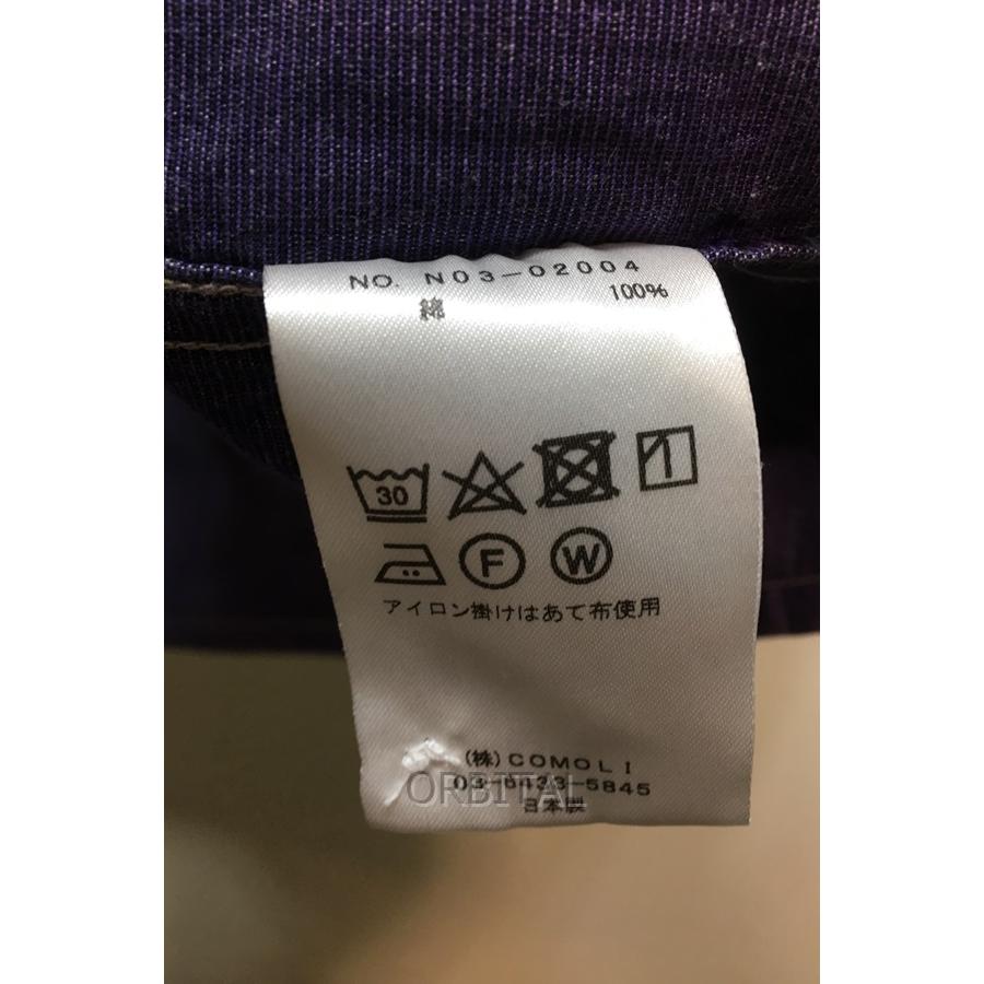 ブランド 経堂) COMOLI コモリ オープンカラーシャツ 長袖 無地 N03