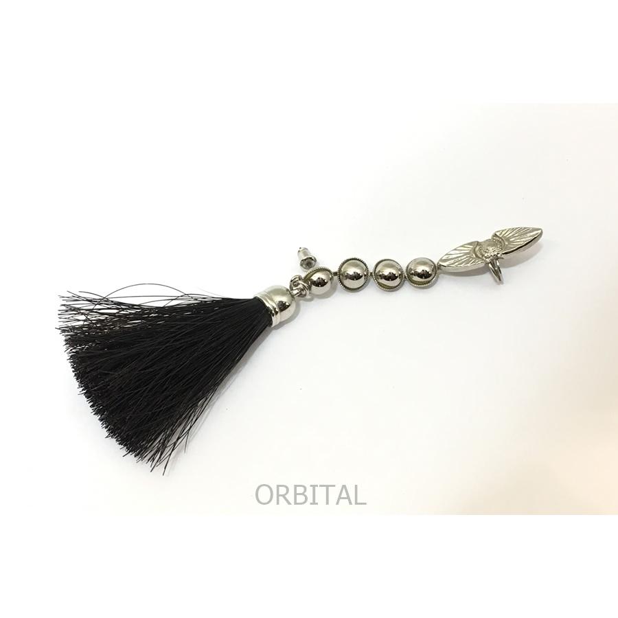 TOGA PULLA　ピアス フリンジイヤーカフ　ホースヘア　シルバー TOGA PULLA ピアス フリンジイヤーカフ ホースヘア シルバー