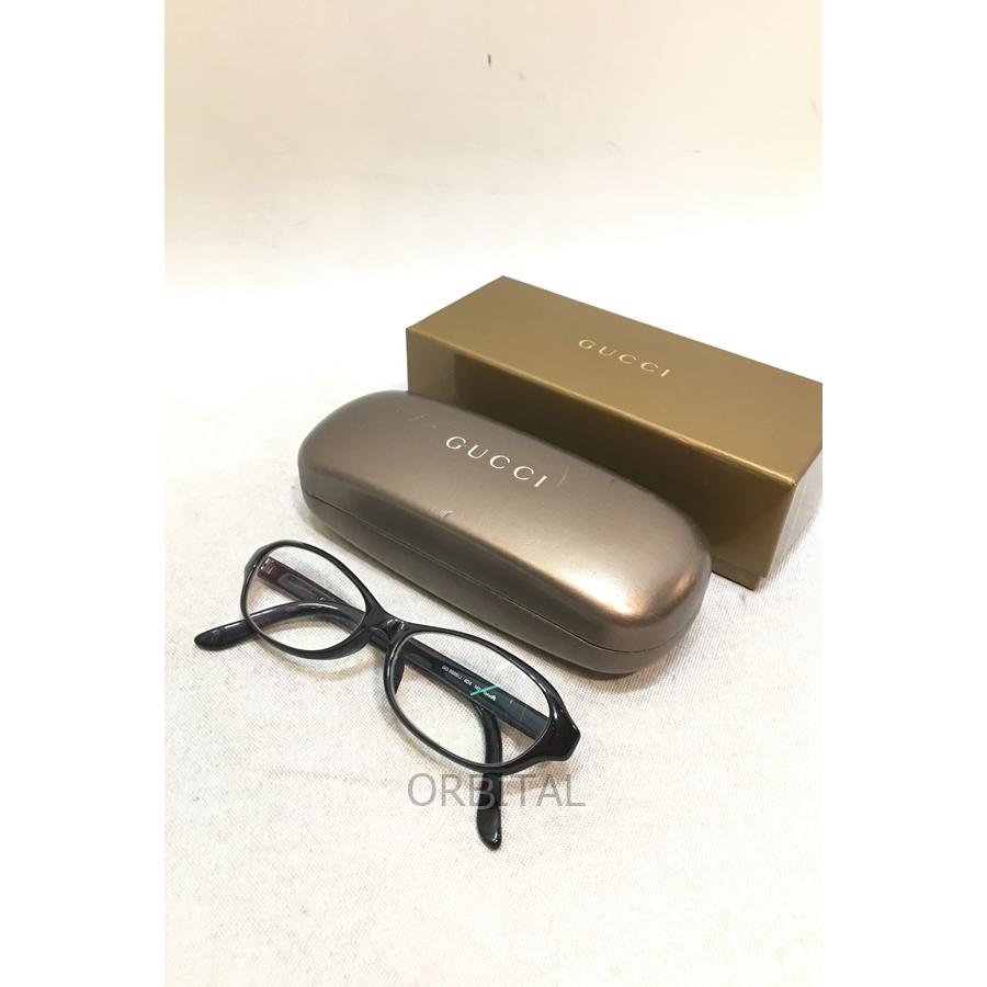 GUCCI（グッチ） 経堂) GUCCI GG柄 フレーム メガネ 度入り