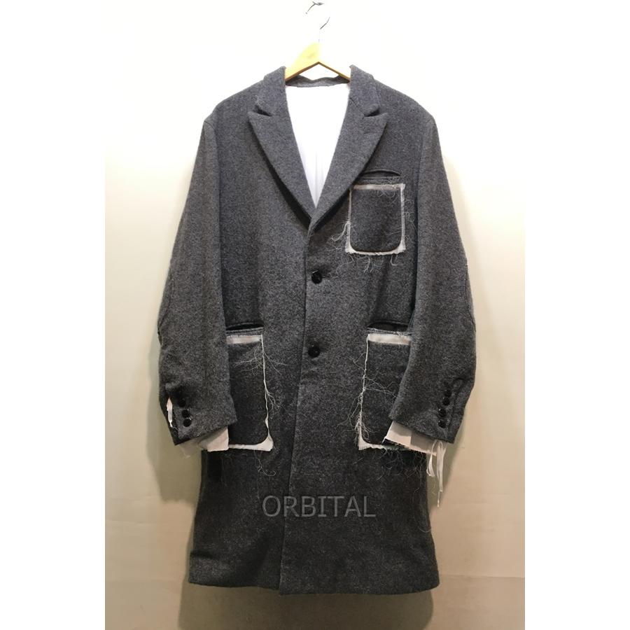 経堂) ミドリカワ Midorikawa 18AW ウールアルパカチェスターコート