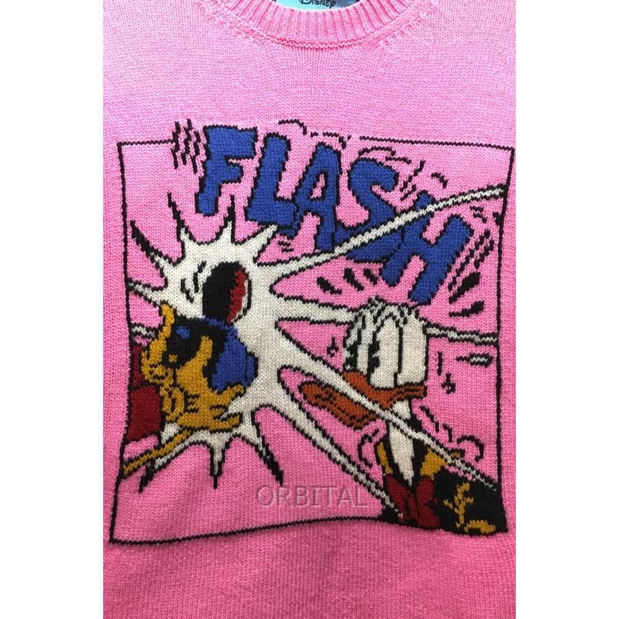 グッチ×ディズニー ウール ニット XS レディース ピンク