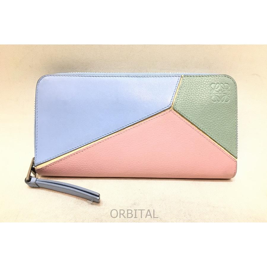 パズルジップアラウンドウォレット LOEWE ロエベ Puzzle Zip Around Wallet 長財布 財布 ウォレット