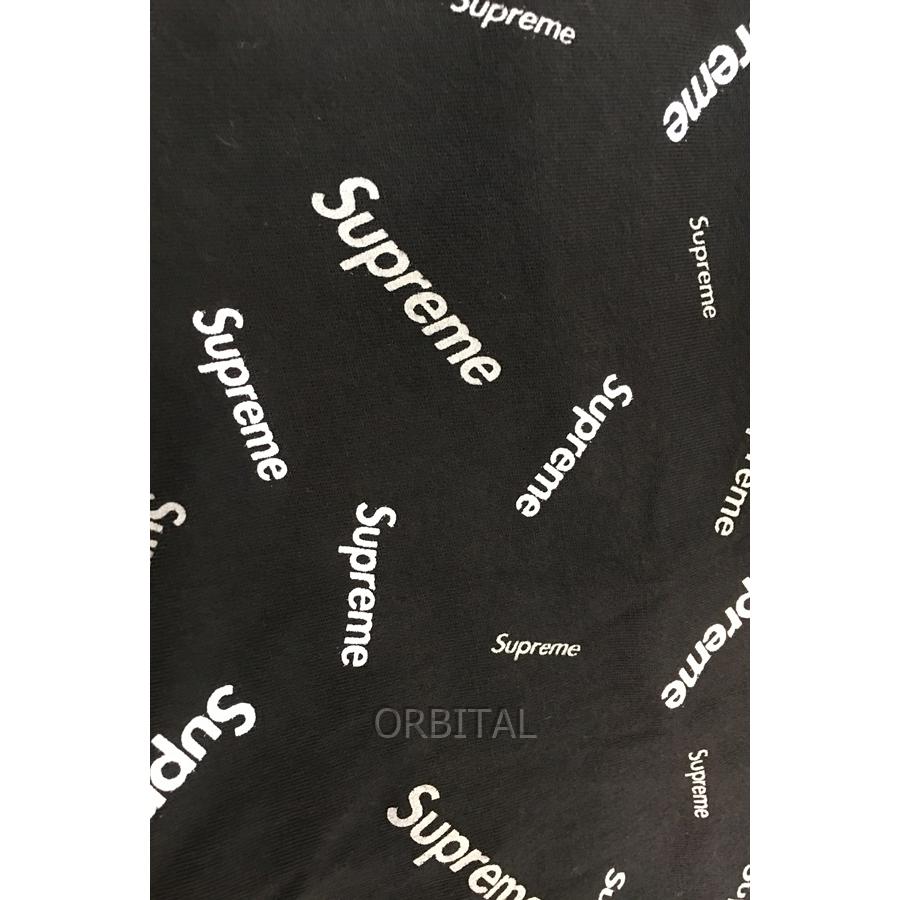 経堂) SUPREME シュプリーム 18AW Scatter ringer Tee スキャッター リンガー ロゴ プリント クルー ネック