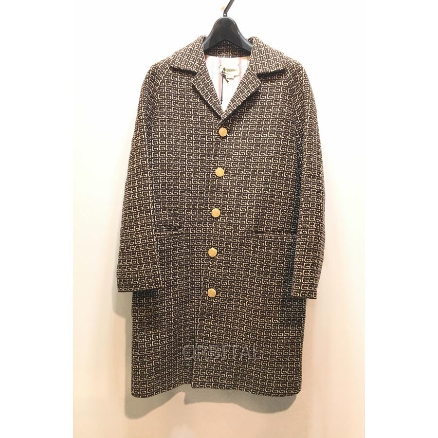 GUCCI（グッチ） 経堂) キッズ スクエアG コート 19AW GGボタン サイズ 