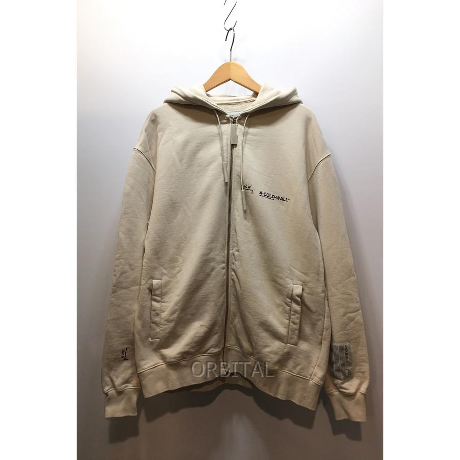 経堂) A-COLD-WALL アコールドウォール ACW LOGO ZIP HOODY ロゴジップ 