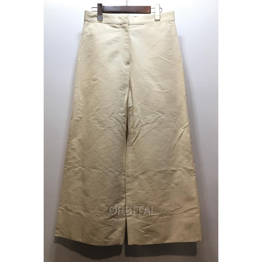JIL SANDER+ クリームコットンパンツ JIL SANDER+ クリームコットンパンツ