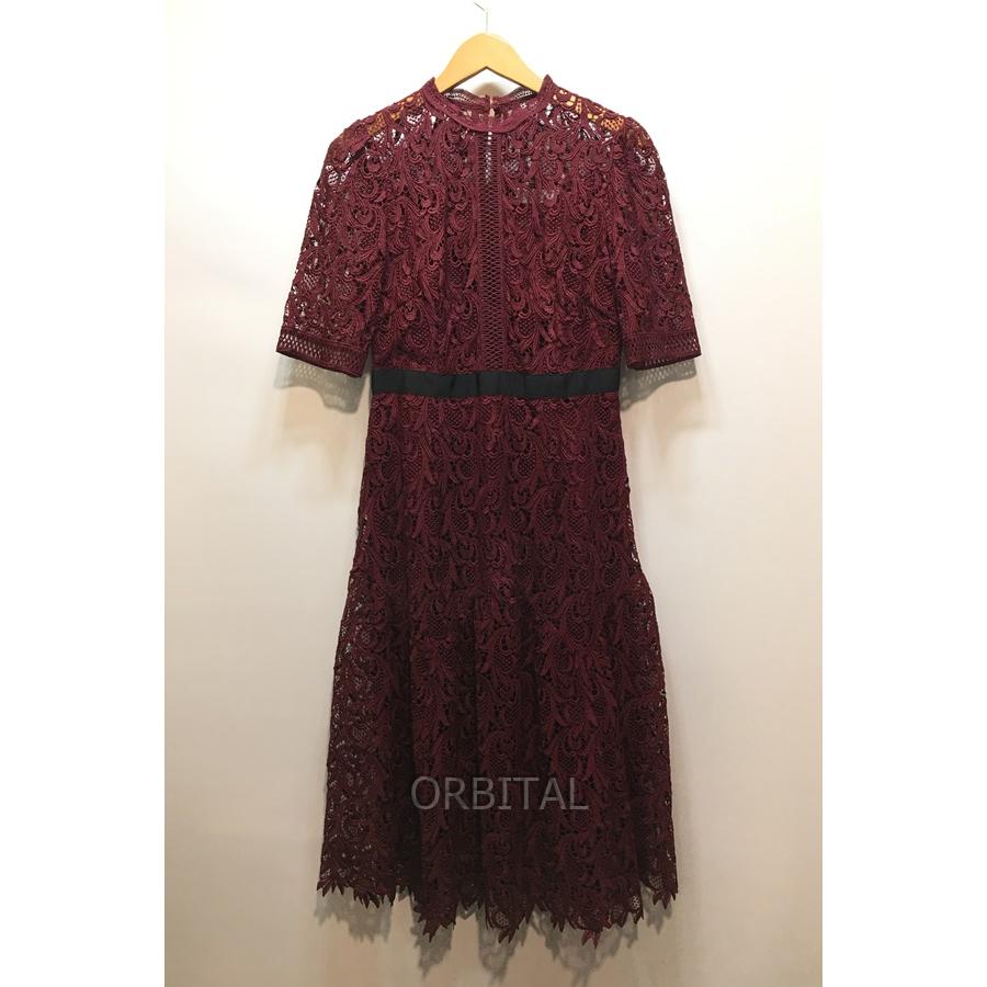 経堂) CELFORD セルフォード CWFO195039 半袖レースワンピース  