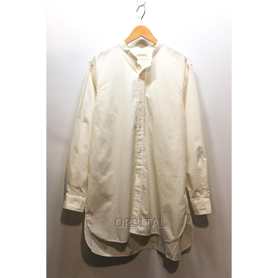 経堂) HEUGN ユーゲン ROB バンドカラーシャツ SHIRT013 長袖 シャツ