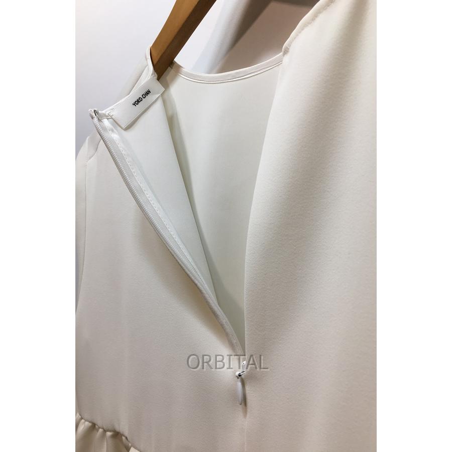 近年美品　YOKO CHAN ヨーコチャン　バッグティアード　長袖　ブラウス 経堂) YOKO CHAN ヨーコチャン バックティアード ブラウス