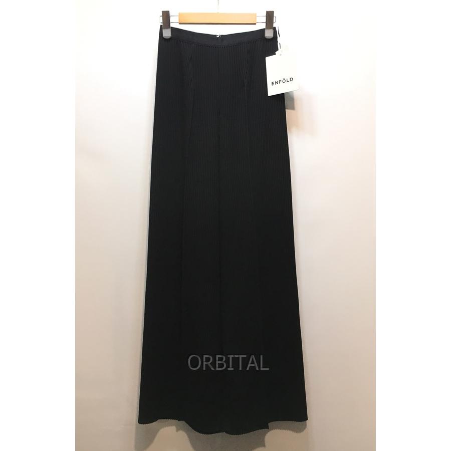 ENFOLD トラウザー　36 パンツ　オールインワン　今期　美品 経堂) ENFOLD エンフォルド プリーツ トラウザー パンツ 300FS231-0270
