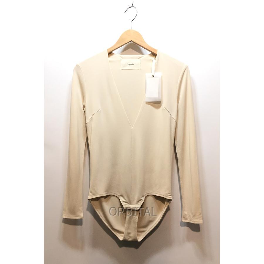 TODAYFUL Vネックスリットボディスーツ36