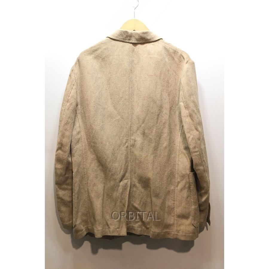 CABaN（キャバン） 経堂) リネンレーヨン ヘリンボーン ダブルブレスト 