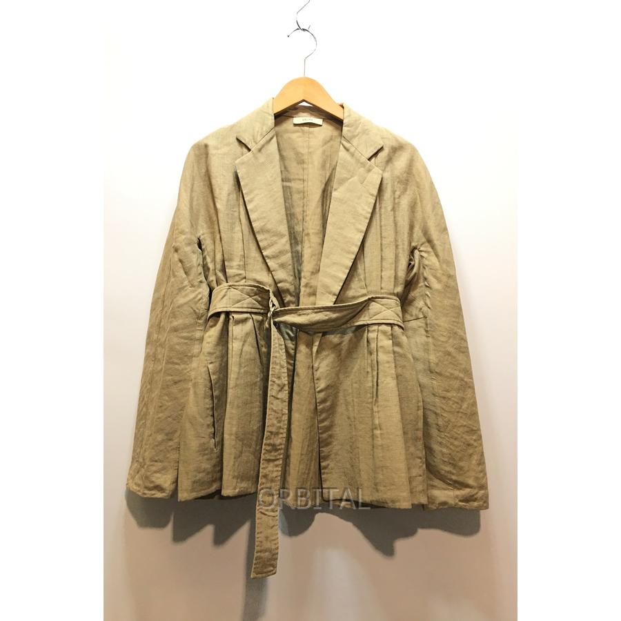 CELINE（セリーヌ） 経堂) リネン コットン ベルト テーラード 