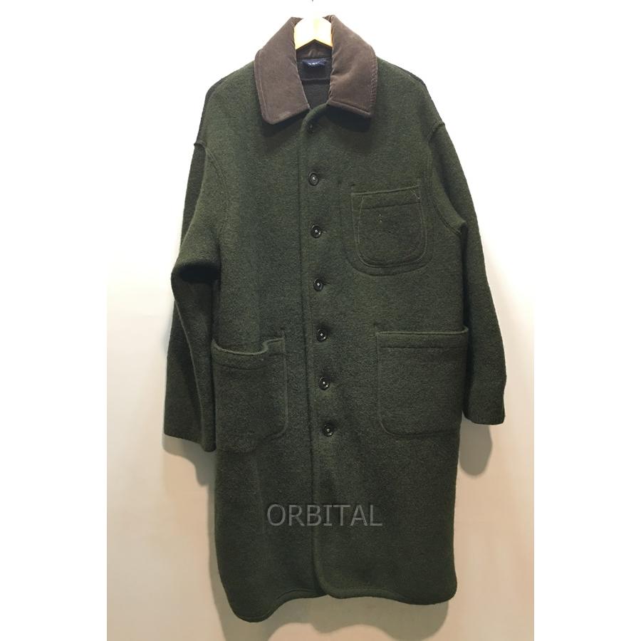 【美品】45R USモー縮絨の908コート 45R（フォーティファイブアール）の「USモー縮絨の908コート