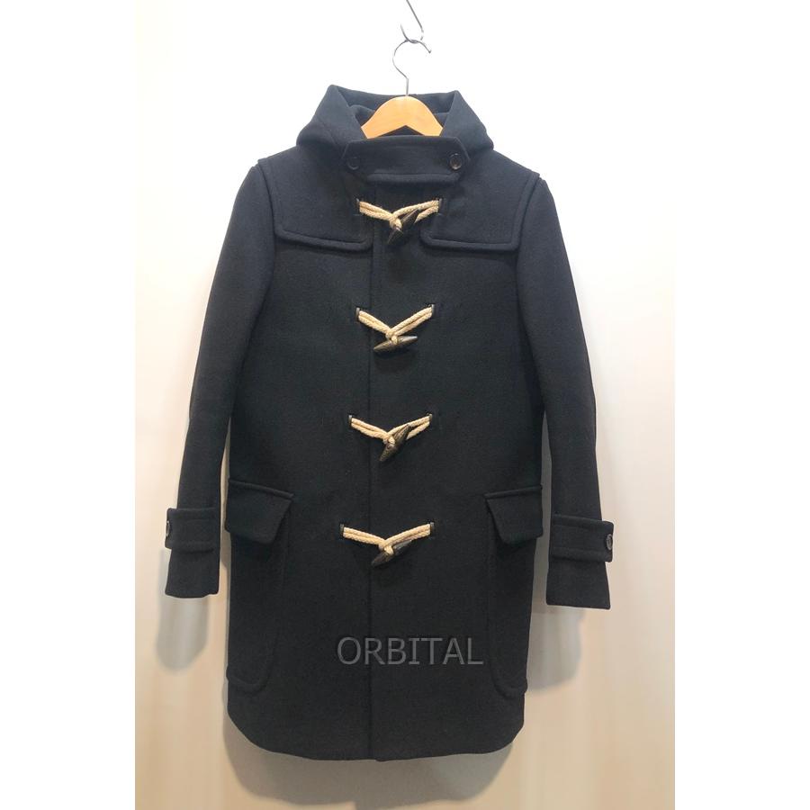 Drawer ブラック ダッフルコート 36