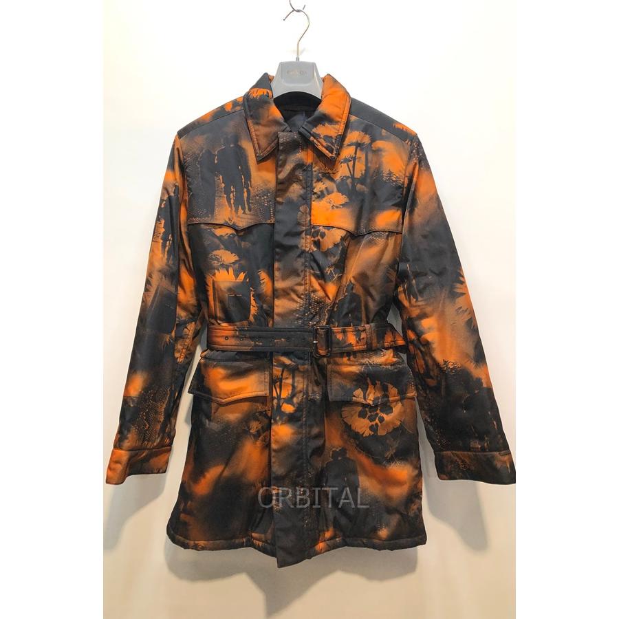 PRADA（プラダ） 経堂) グラフィック トレンチコート 22AW RE-NYLON