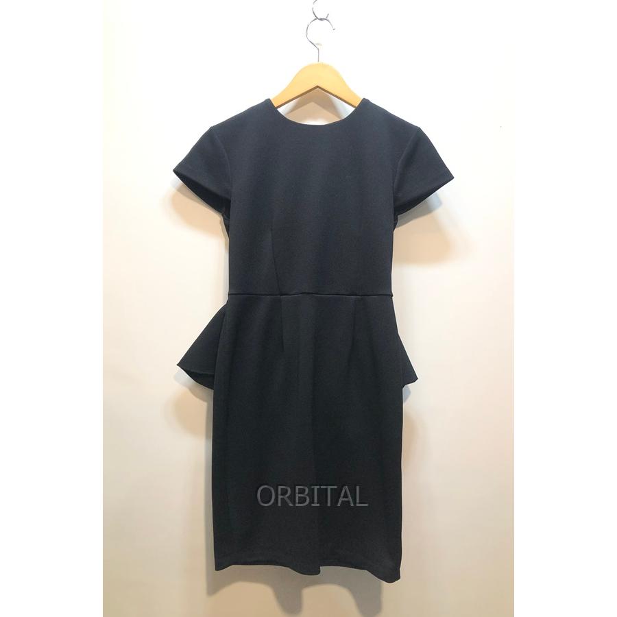 経堂) ヨーコチャン YOKO CHAN フレンチスリーブ 半袖 ペプラム 