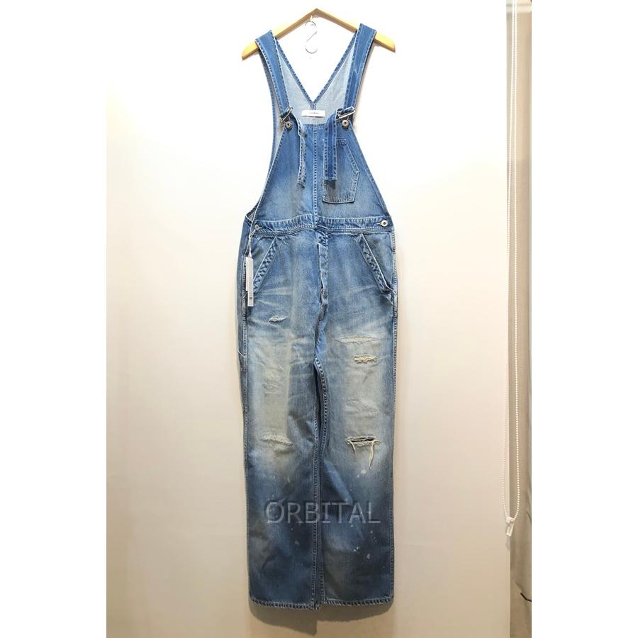 ジョンブル HARD WORKER オーバーオールデニムS美品