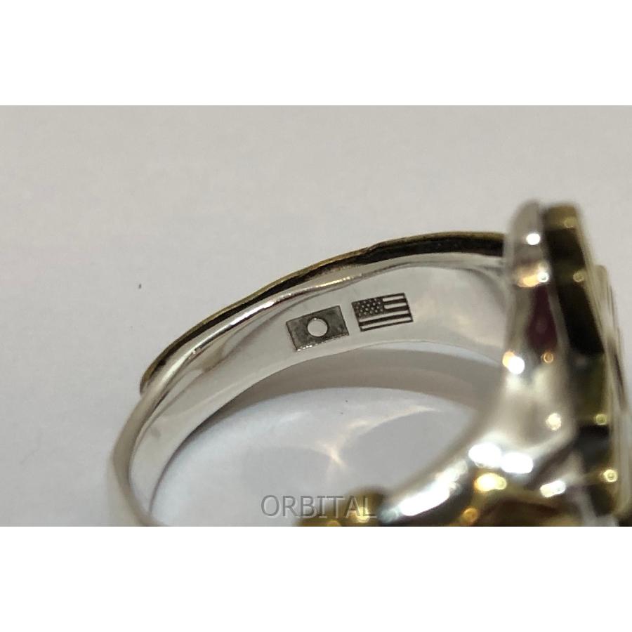 経堂) 203JEWELRY 203ジュエリー Zia リング シルバー925 真鍮 経堂) 203JEWELRY 203ジュエリー Zia リング シルバー925 真鍮