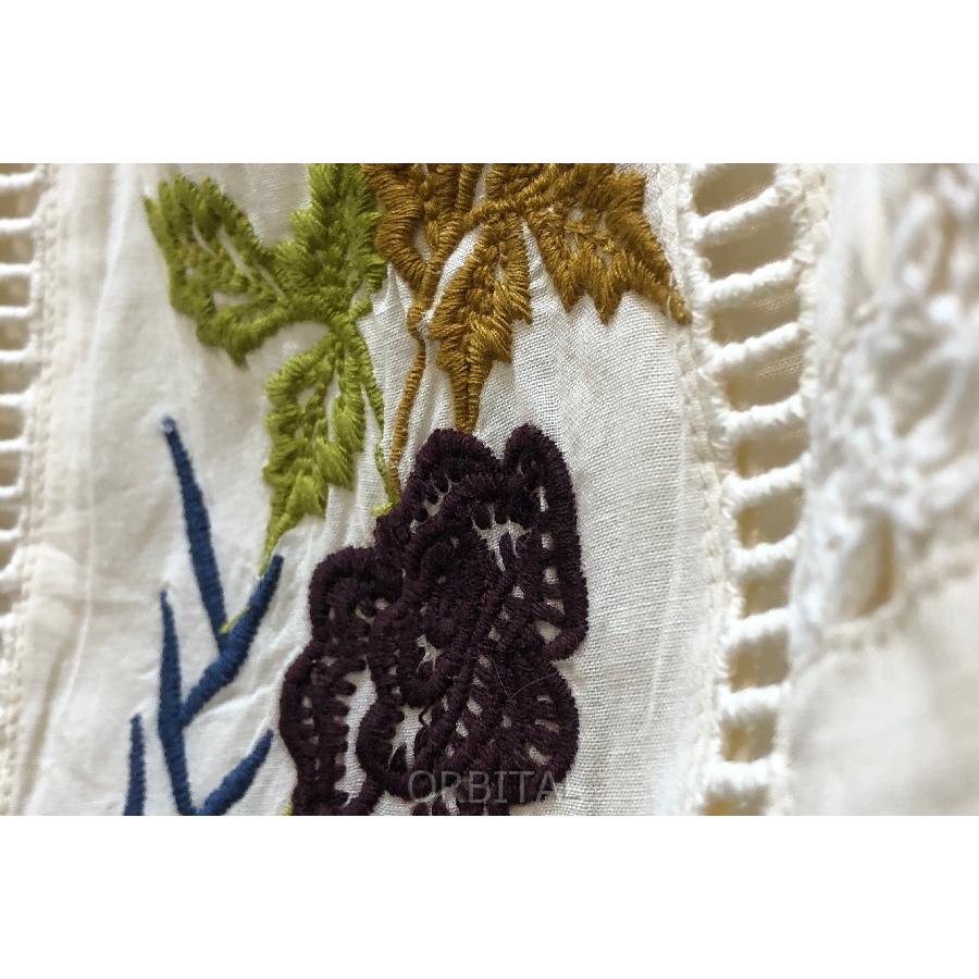 経堂) トゥデイフル TODAYFUL Embroidery Patchwork Trousers 経堂) トゥデイフル TODAYFUL Embroidery Patchwork Trousers