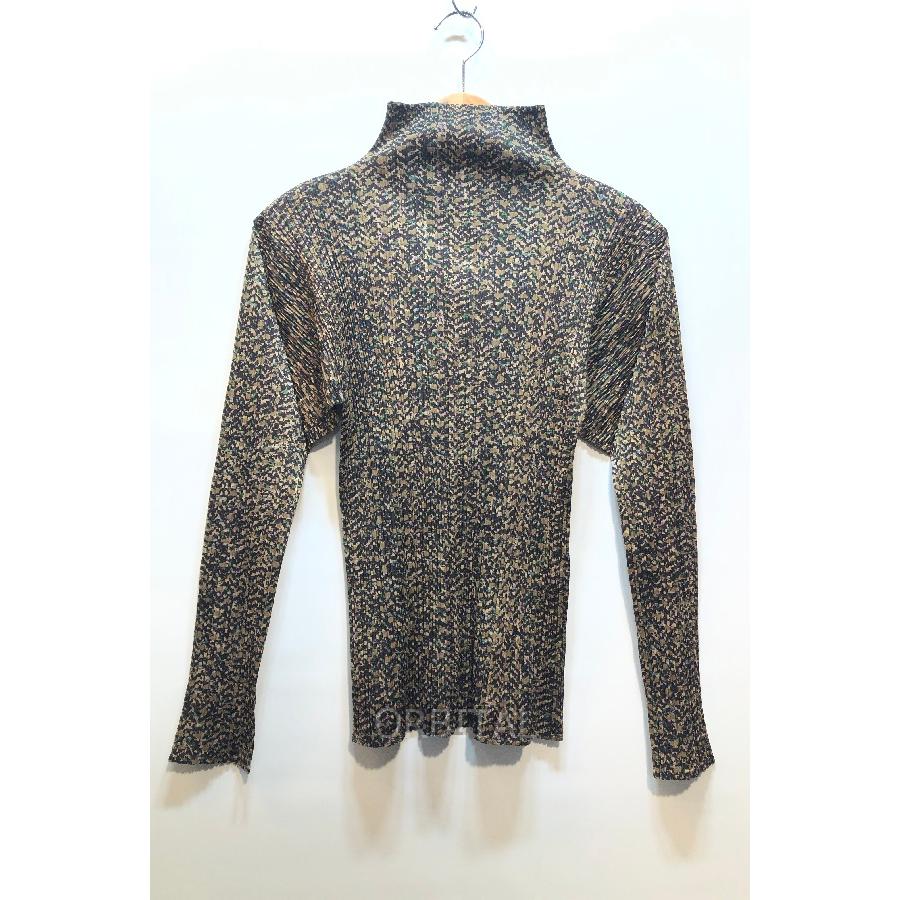 PLEATS PLEASE 経堂) プリーツプリーズ イッセイミヤケ プリント  