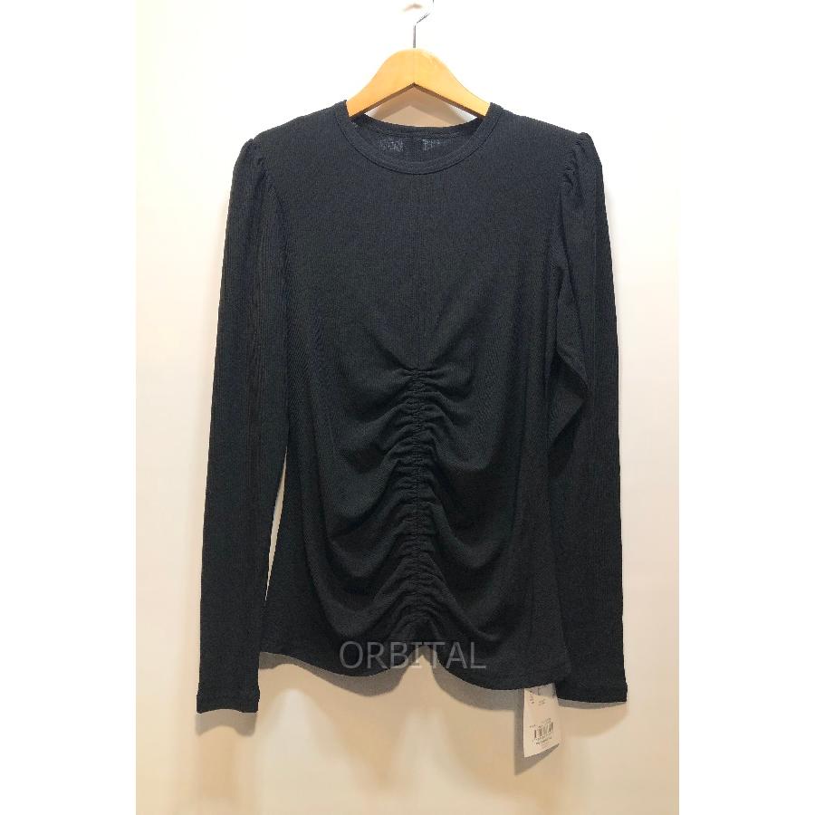 経堂) WCJ ダブルシージェイ パワーショルダー ギャザー トップス  