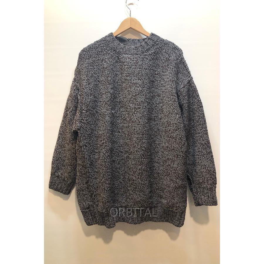 【新品未使用】エヌハリウッド /ビッグシルエット クルーネックニット/サイズ40 N.HOOLYWOOD（エヌハリウッド） 経堂) ビッグシルエット クルーネック