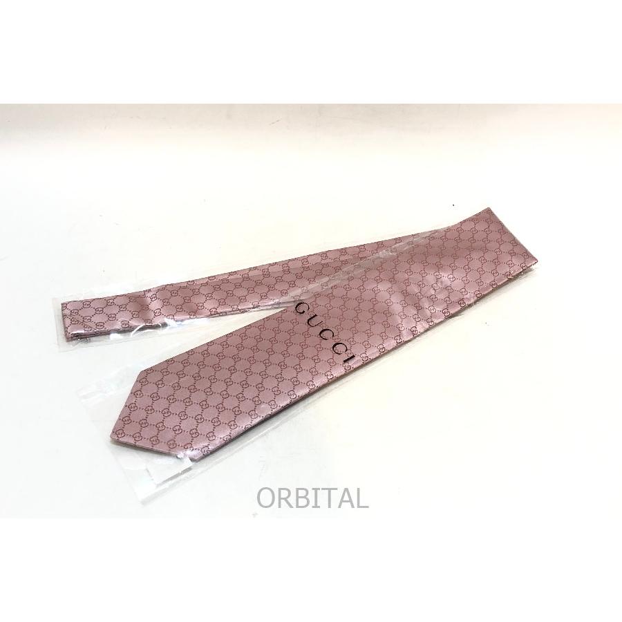経堂) グッチ GUCCI ネクタイ FEDRA 456520 シルク マイクロGG 