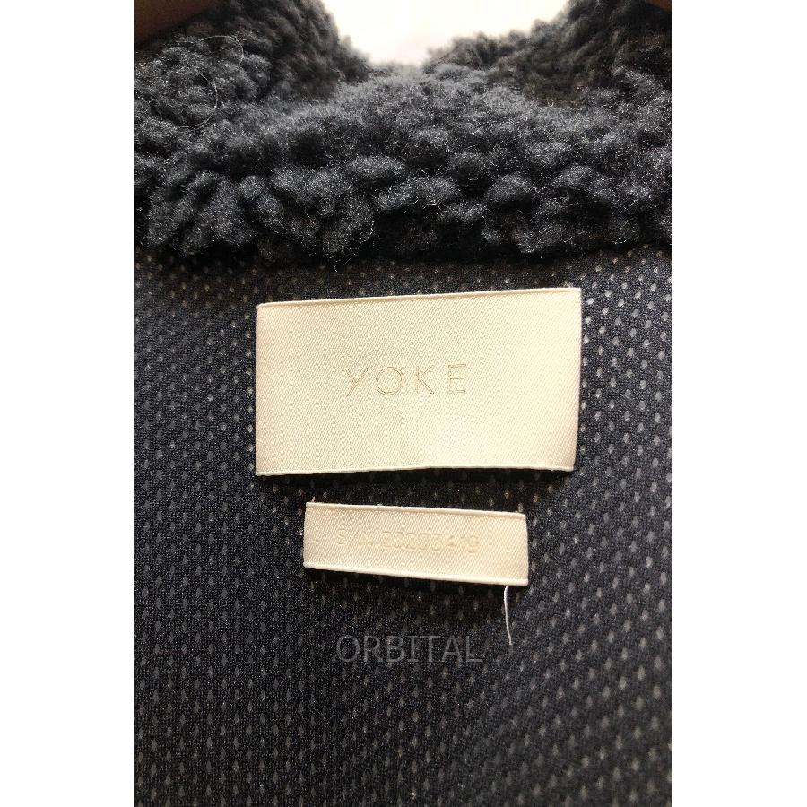 YOKE Jacquard Boa Stand Blouson M ボアフリース