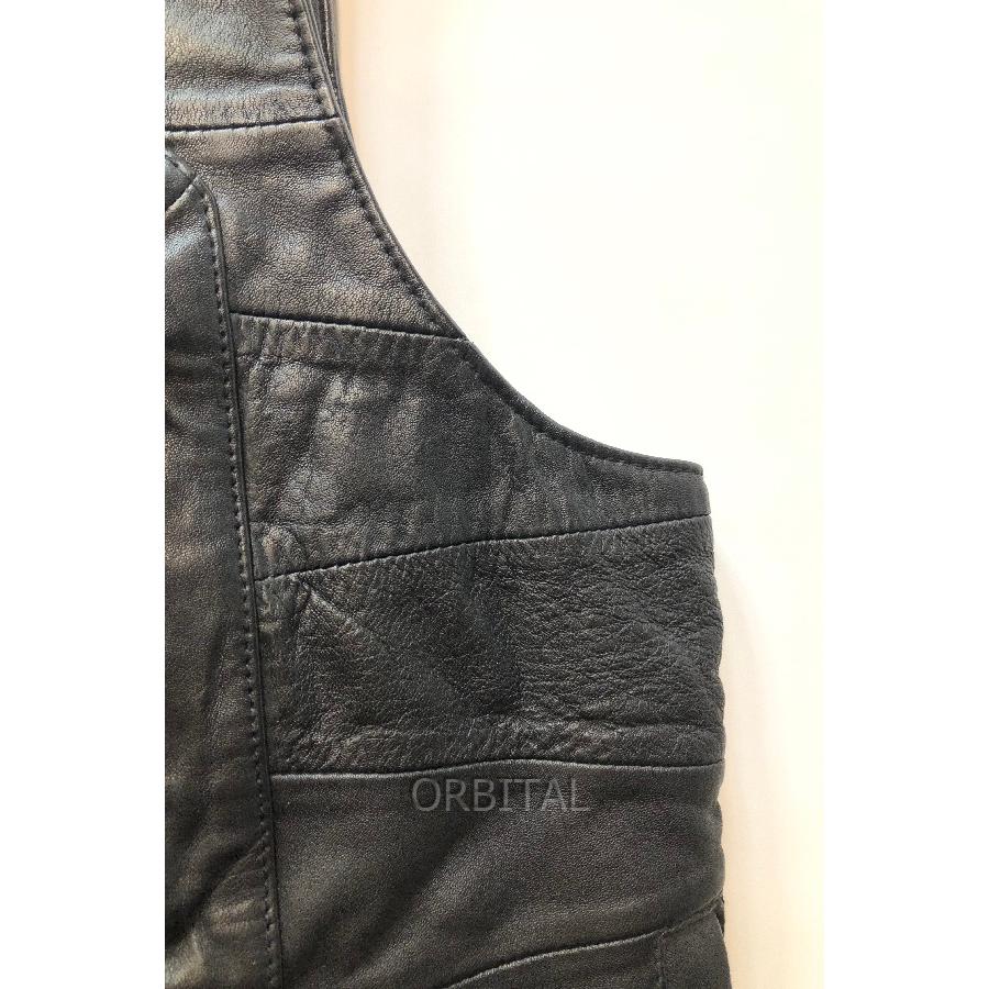 経堂) Supreme シュプリーム 23SS パッチワーク ラムレザー 経堂) Supreme シュプリーム 23SS パッチワーク ラムレザー