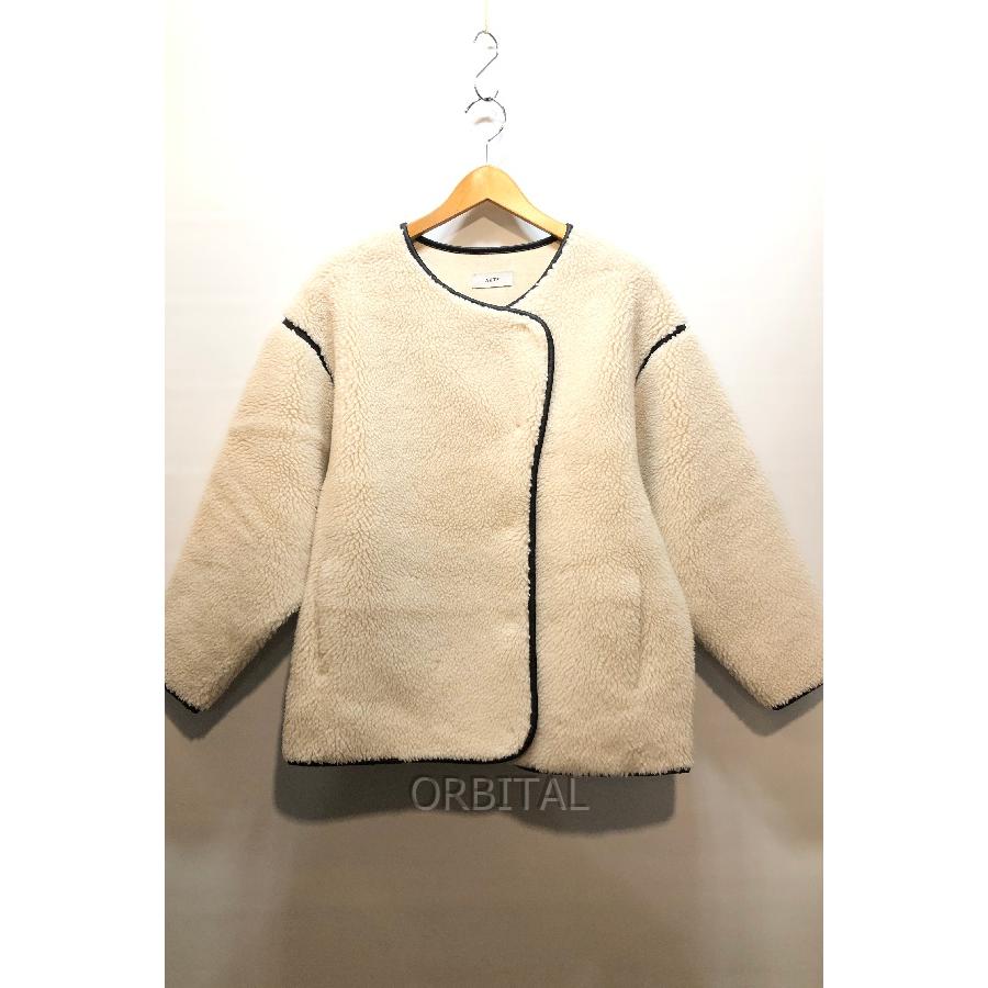 AKTE（アクテ） 経堂) ボアミドルブルゾン ジャケット サイズF