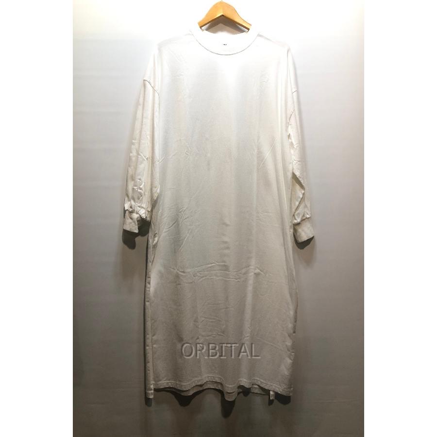 HYKE 経堂) ハイク ロングスリーブ サイドスリット ワンピース サイズ1  