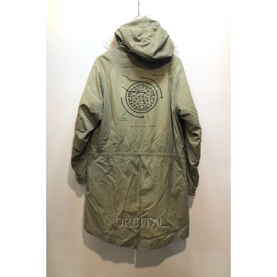 UNDERCOVER 経堂) アンダーカバー コヨーテファー モッズコート UNDERCOVER 経堂) アンダーカバー コヨーテファー モッズコート