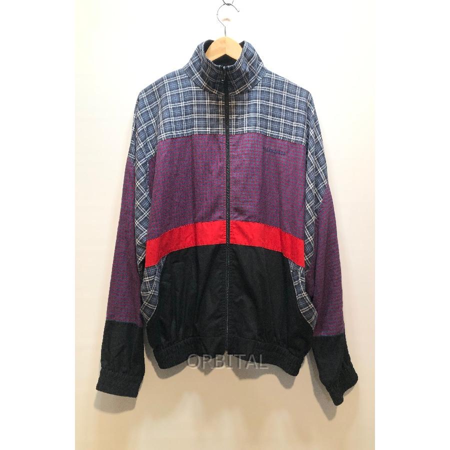 経堂) バレンシアガ BALENCIAGA ポプリン チェック トラックジャケット  