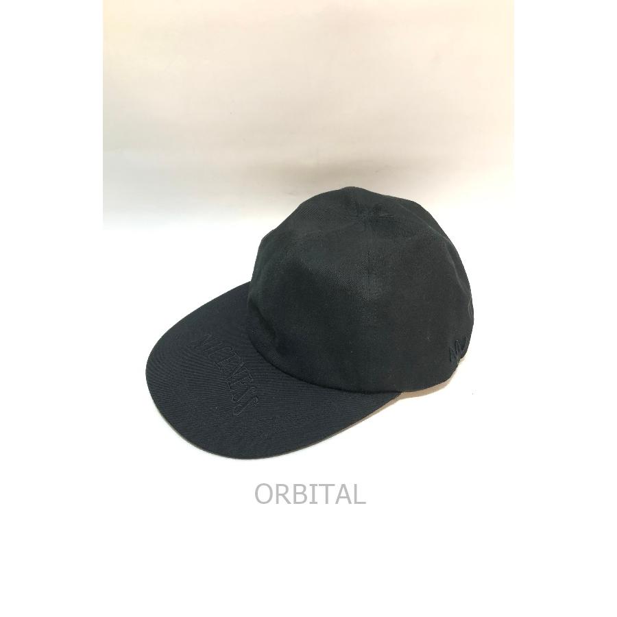 帽子 niceness NICENESS 経堂) ナイスネス ロゴ 刺繍 キャップ 帽子 ブラック