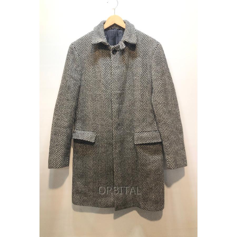 JIL SANDER（ジルサンダー） 経堂) ヘリンボーン シングル コート 