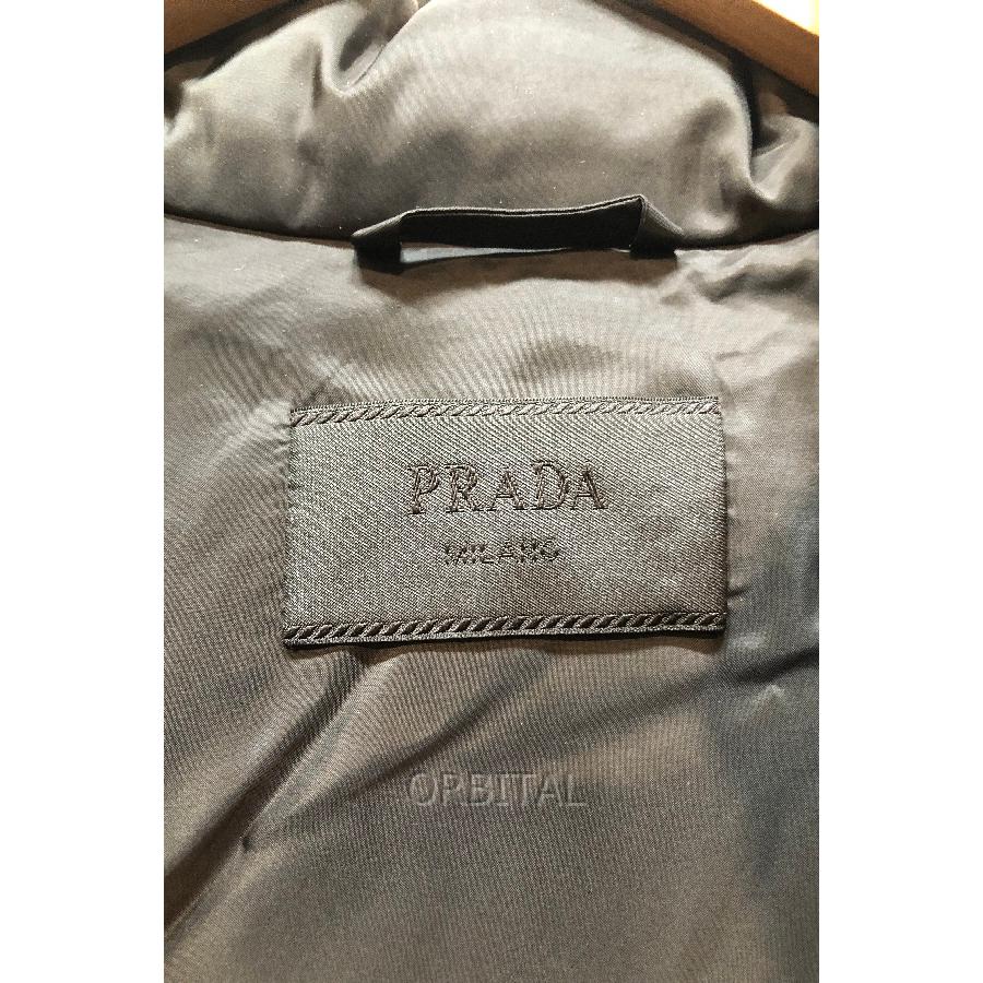 PRADA 経堂) プラダ ダウンジャケット 三角ロゴプレート サイズ PRADA 経堂) プラダ ダウンジャケット 三角ロゴプレート サイズ