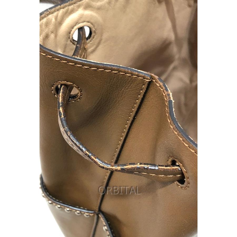 J&M DAVIDSON ミニデイジー ウィズ スタッズ 巾着バッグ J&M