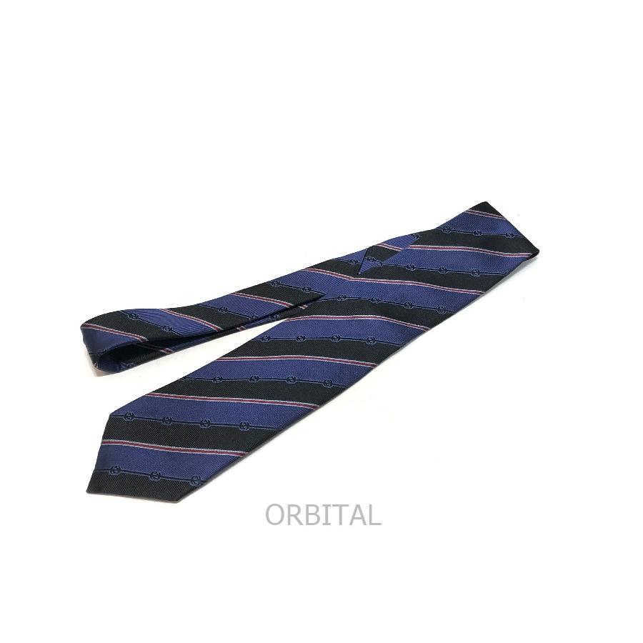 グッチGUCCIのネクタイ　ストライプ●未使用新品●　ミケーレ GUCCI（グッチ） 並行輸入 ネクタイ レジメンタルストライプ 792467