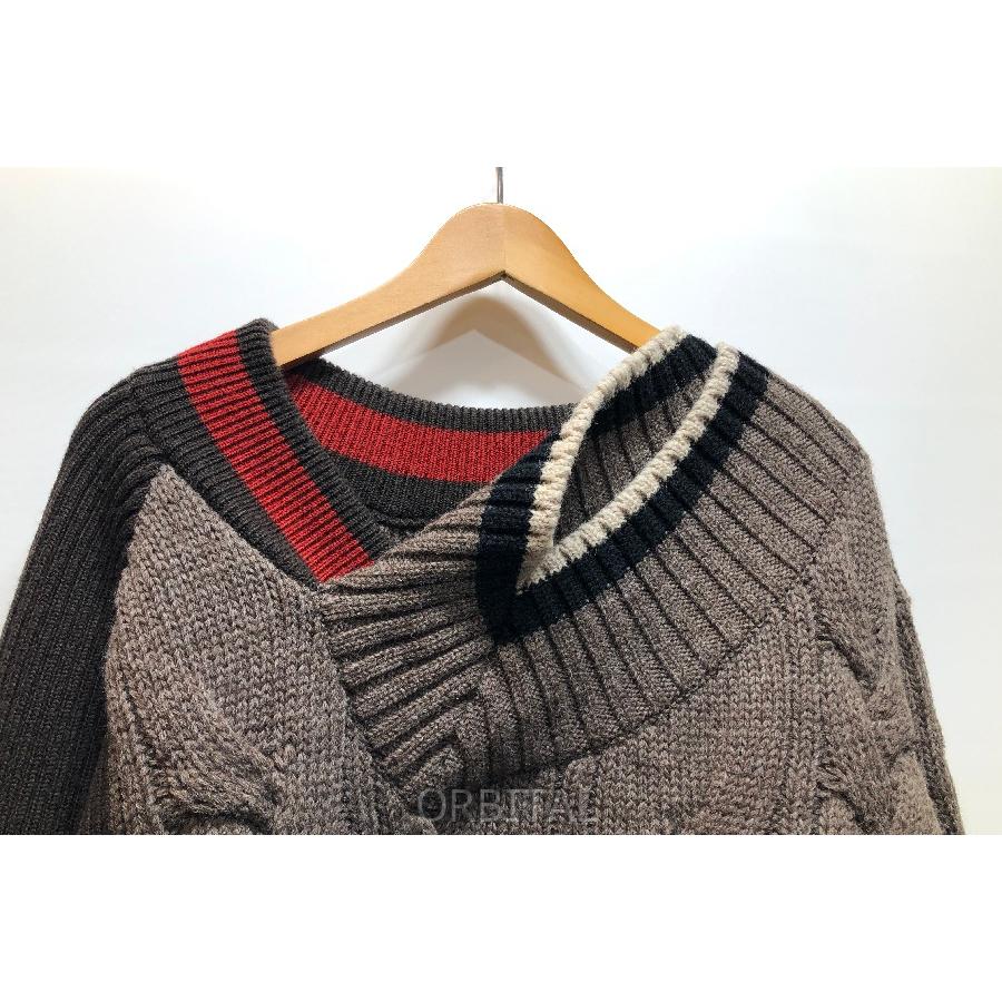 経堂) KOLOR カラー 21AW CRAZY PATTERN KNIT クレイジー