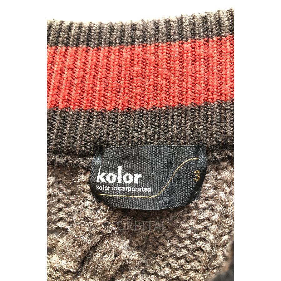 経堂) KOLOR カラー 21AW CRAZY PATTERN KNIT クレイジー