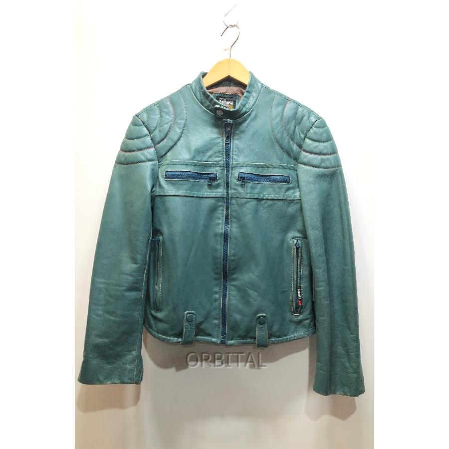 Schott N.Y.C（ショット） 経堂) Schott RACER JACKET レザー シングル